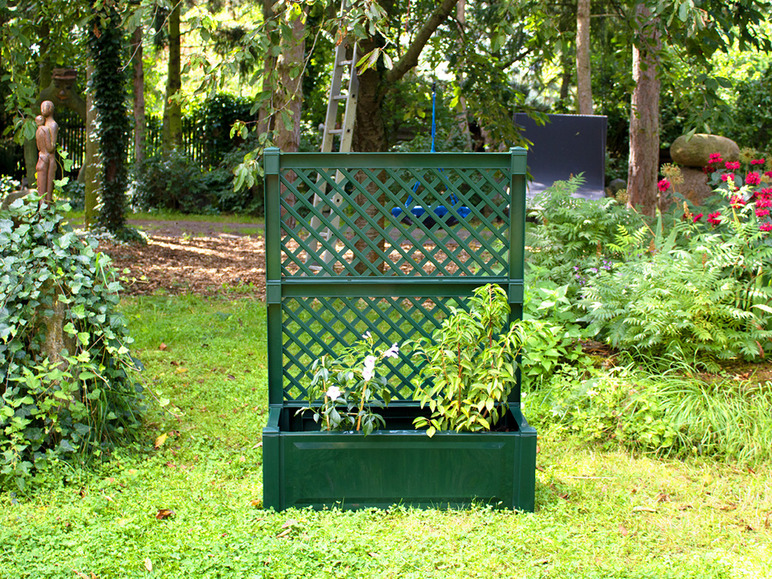 Pełny ekran: Skrzynka na rośliny z pergolą KHW, 100 cm (dł.), 110 litrów - zdjęcie 9