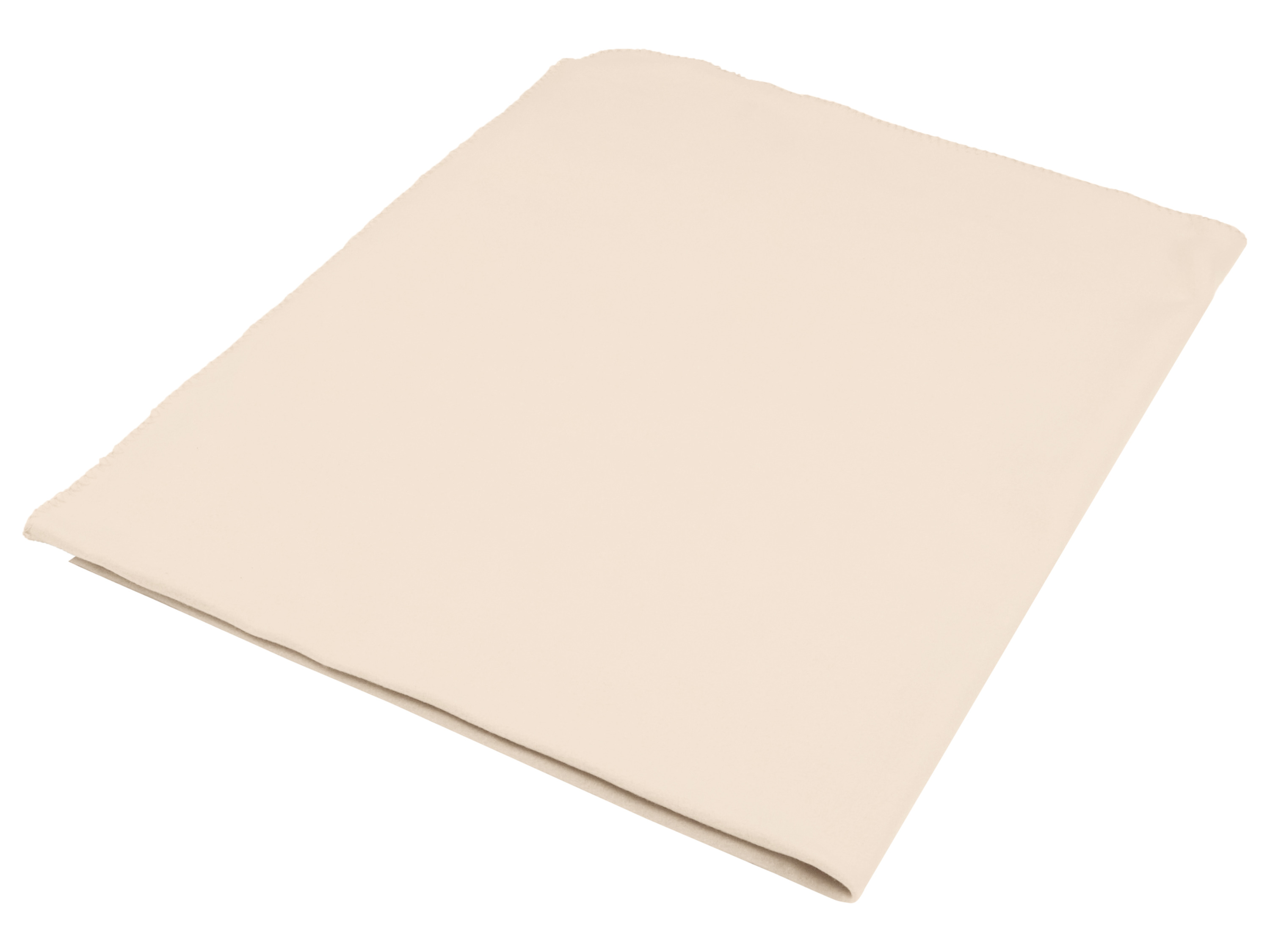 LIVARNO® Koc polarowy, 130 x 170 cm (Beżowy)
