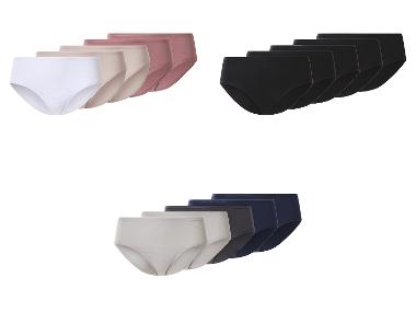 esmara® Majtki hipstery damskie z bawełną, 5 par