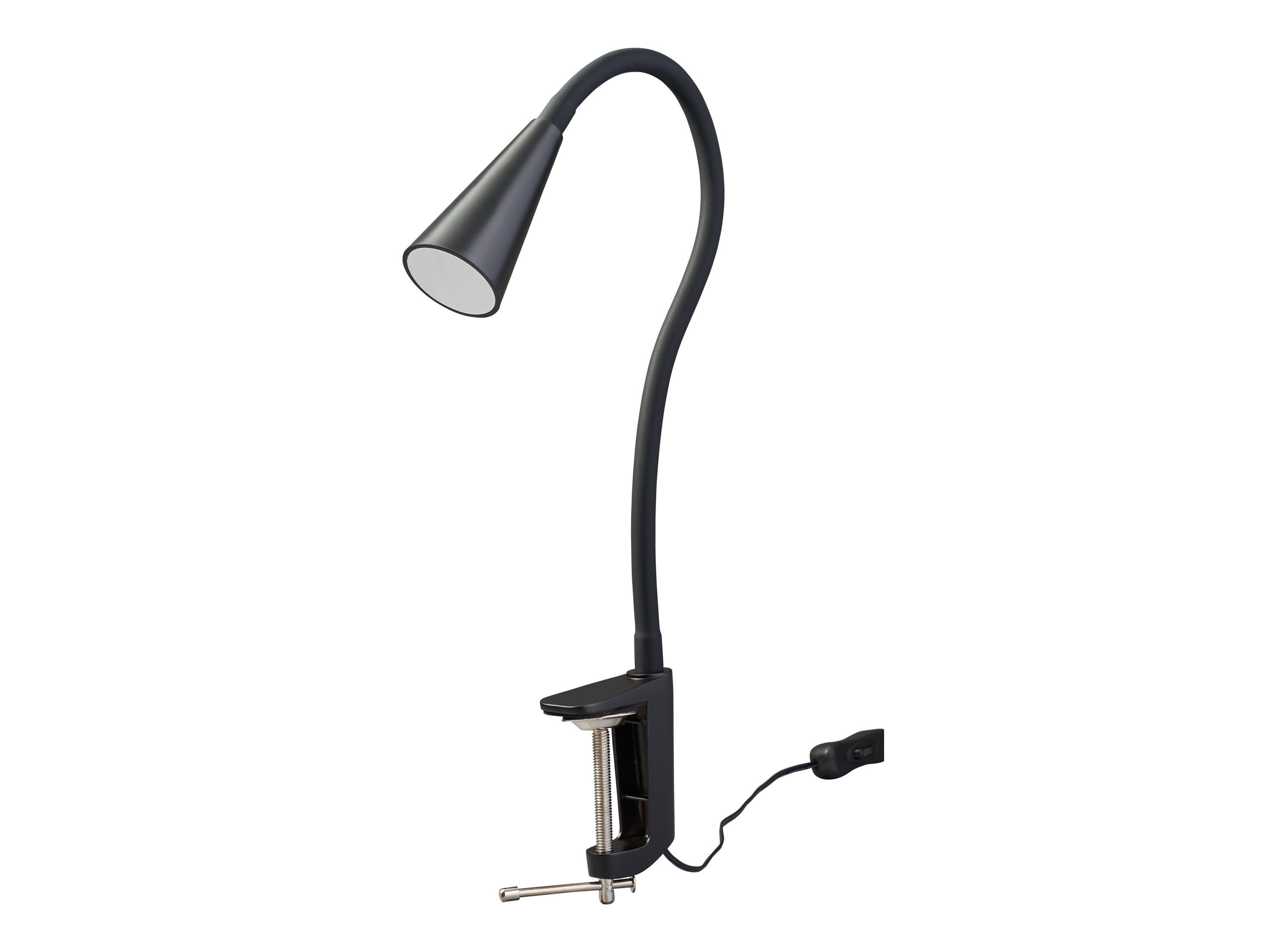 LIVARNO® Lampka LED z mocowaniem, 3,5 W (Reflektor LED z klipsem, Czarny)