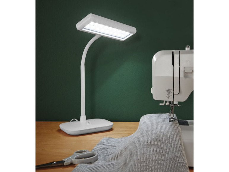 Pełny ekran: LIVARNO home Lampa LED emitująca światło dzienne, biały - zdjęcie 6