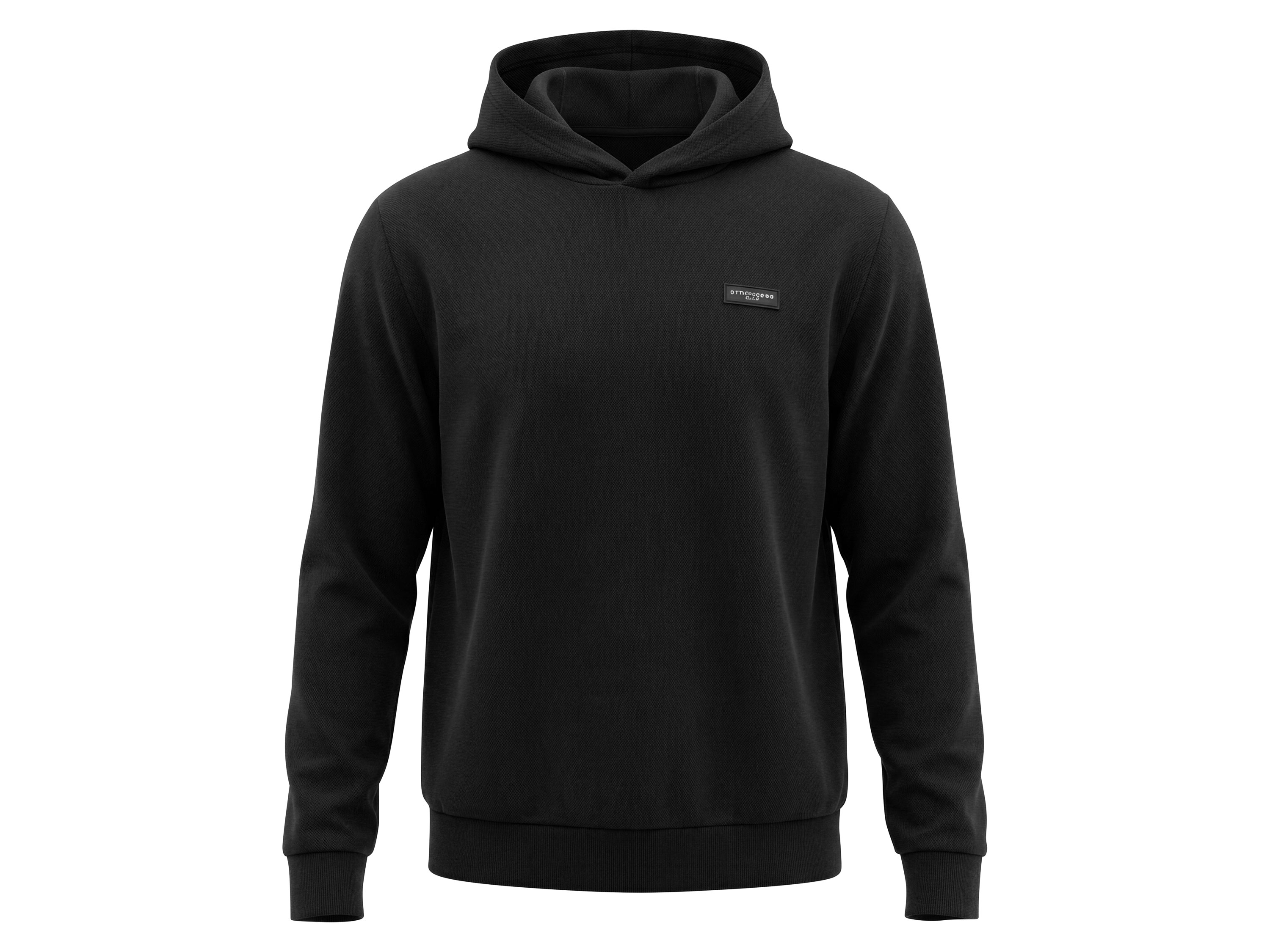 STRENESSE BLUE Bluza z kapturem męska Jogi Loew (Czarny, XL)