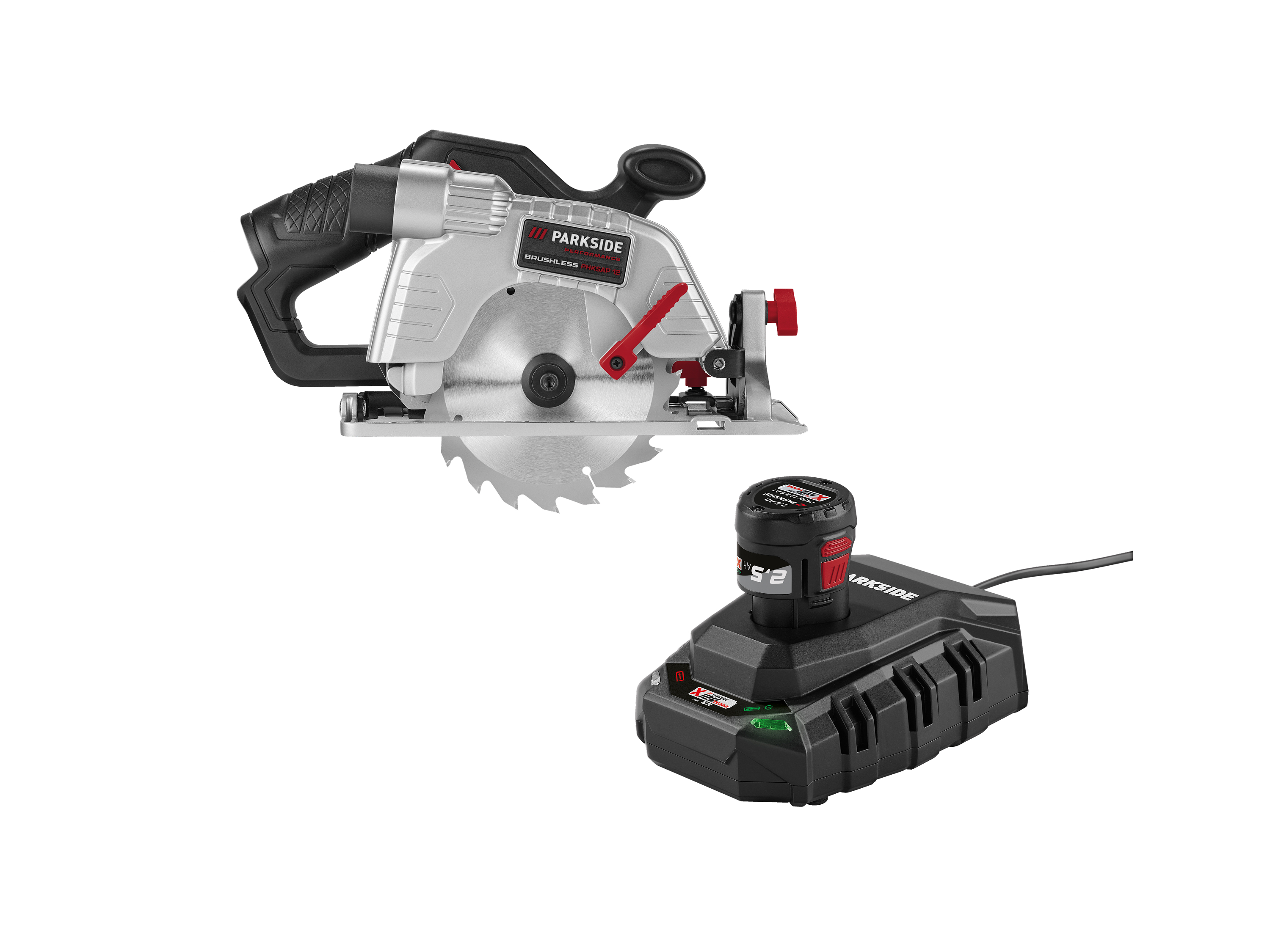 PARKSIDE PERFORMANCE® Akumulatorowa piła ręczna tarczowa 12 V, PHKSAP 12 B2 (bez akumulatora i ładowarki)