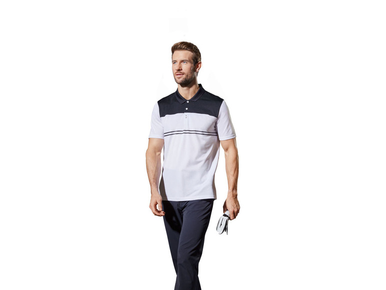 Pełny ekran: CRIVIT Męska koszulka golfowa polo, szybkoschnąca i odprowadzająca wilgoć - zdjęcie 16
