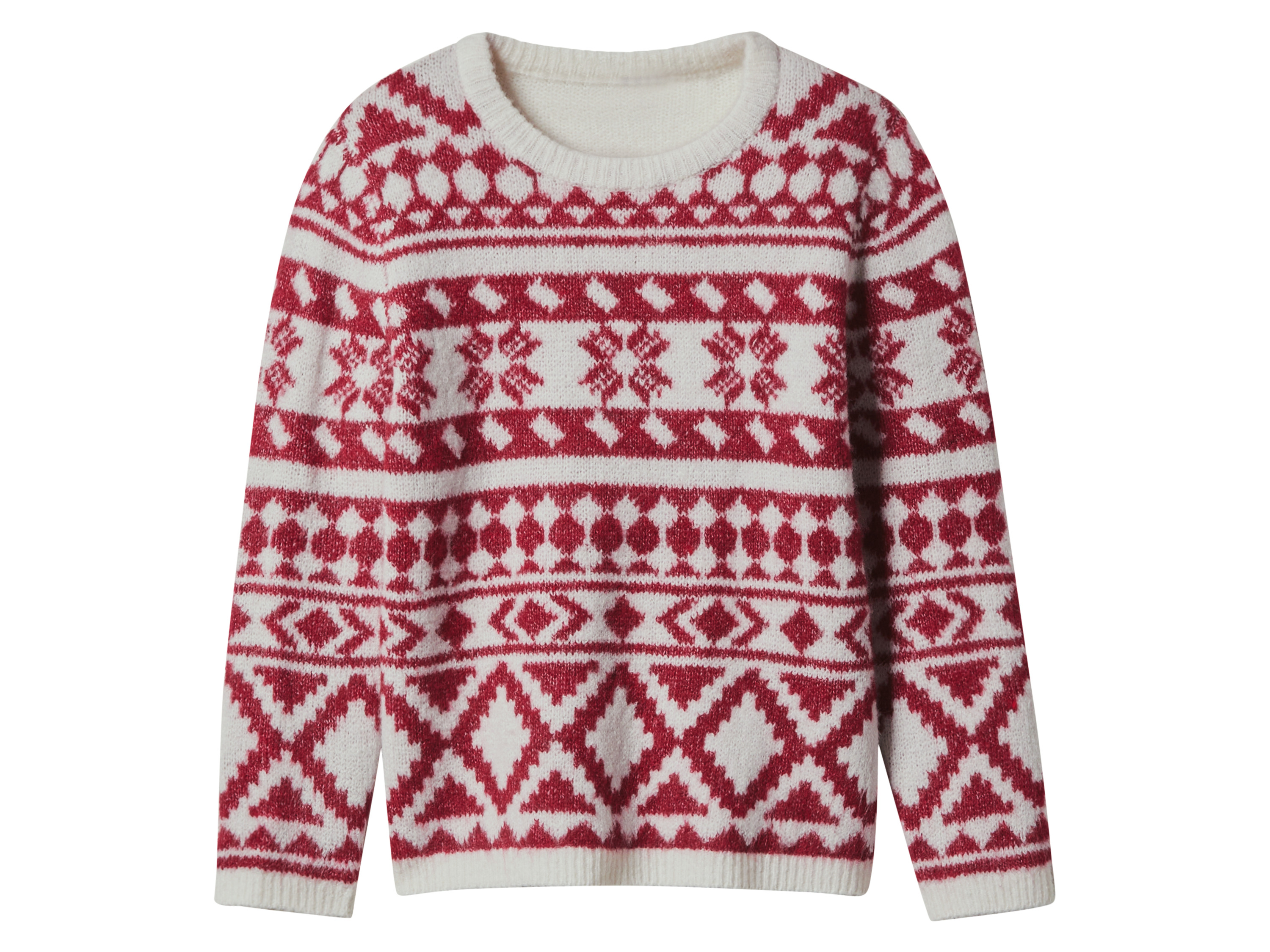 lupilu® Sweter dziecięcy (Biały, 98/104)