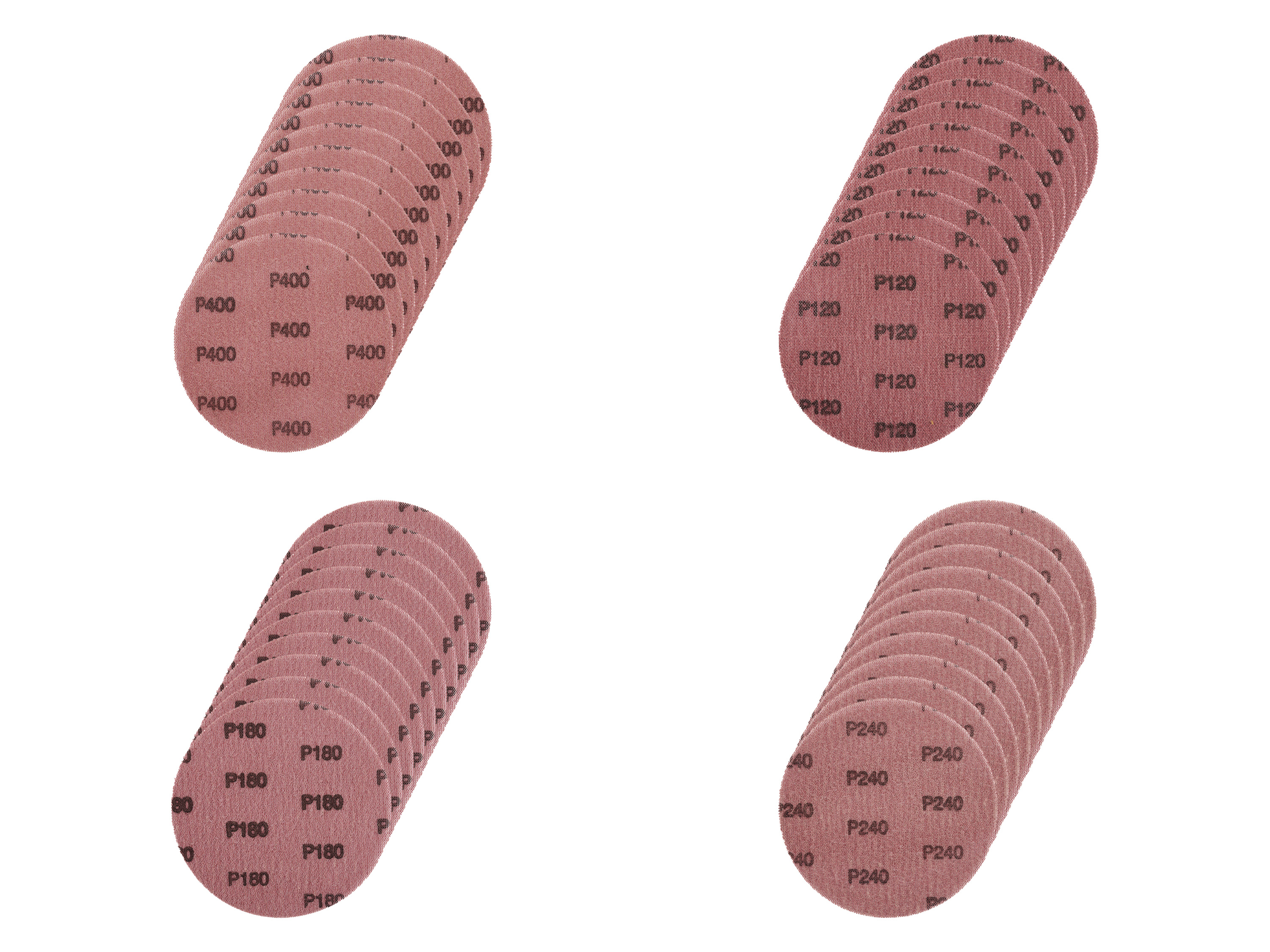 PARKSIDE PERFORMANCE® Papier ścierny, ø 150 mm, 10 sztuk