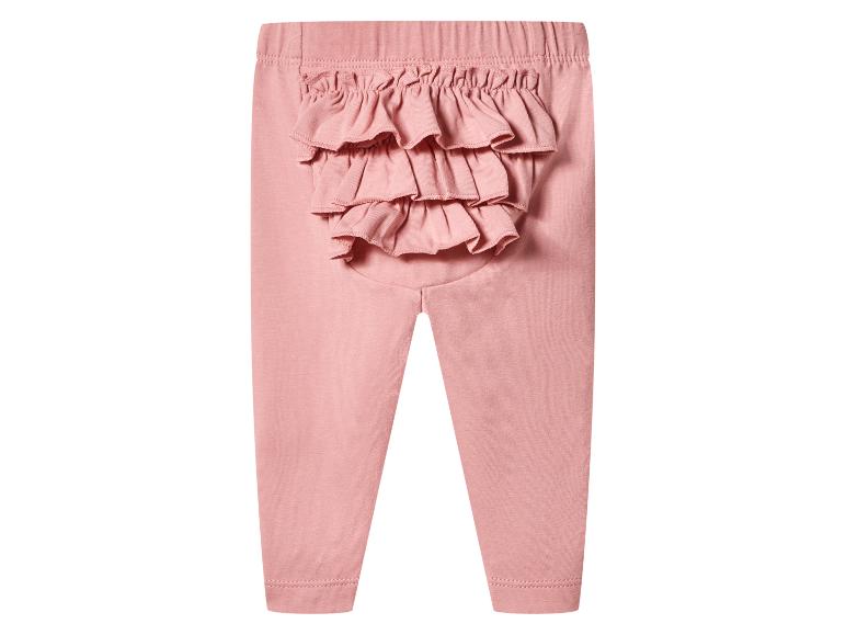 Legginsy niemowlęce z biobawełną