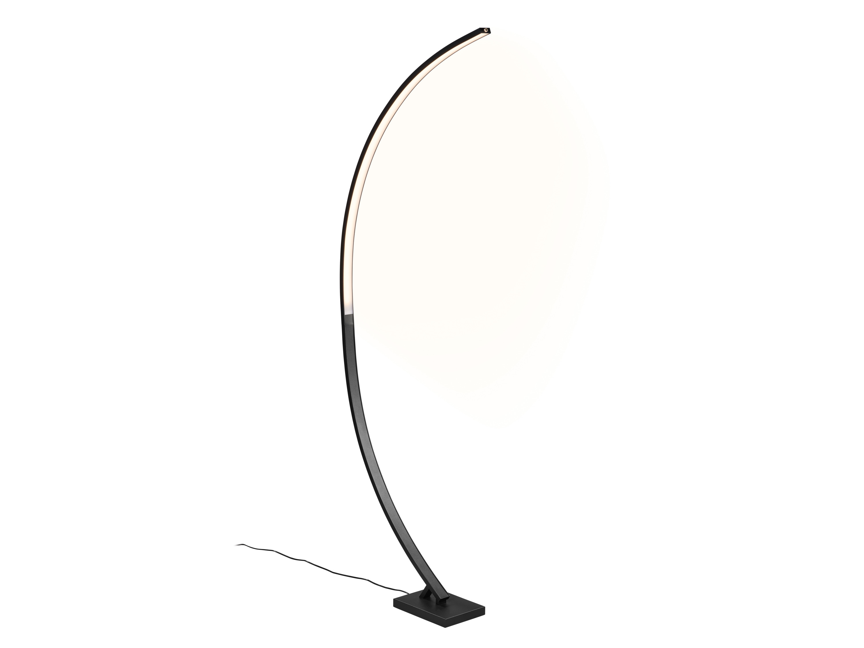 LIVARNO® Lampa podłogowa LED (Lampa podłogowa, Czarny, matowy)