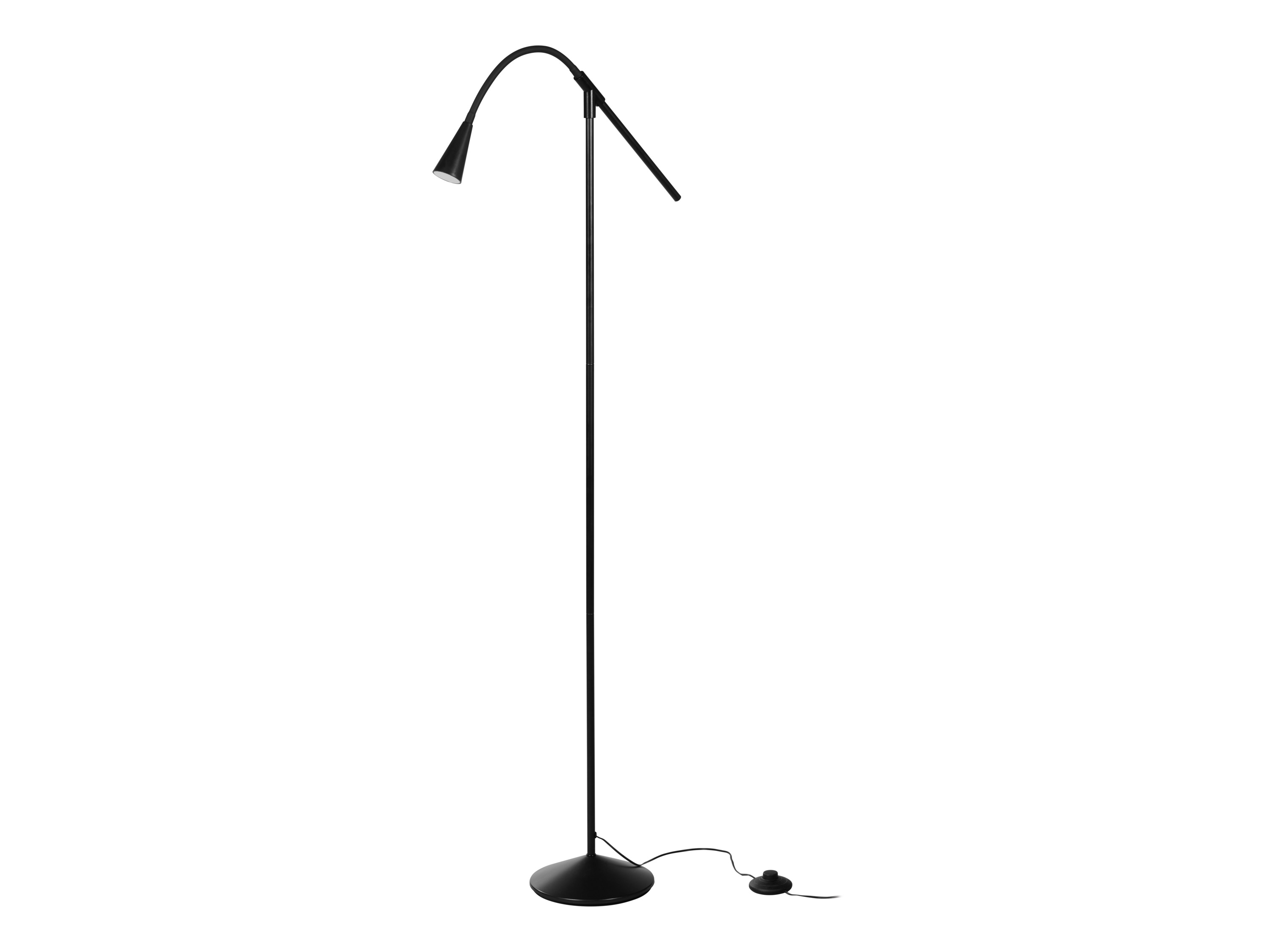 LIVARNO® Lampa podłogowa LED (Lampa podłogowa LED, Czarny)