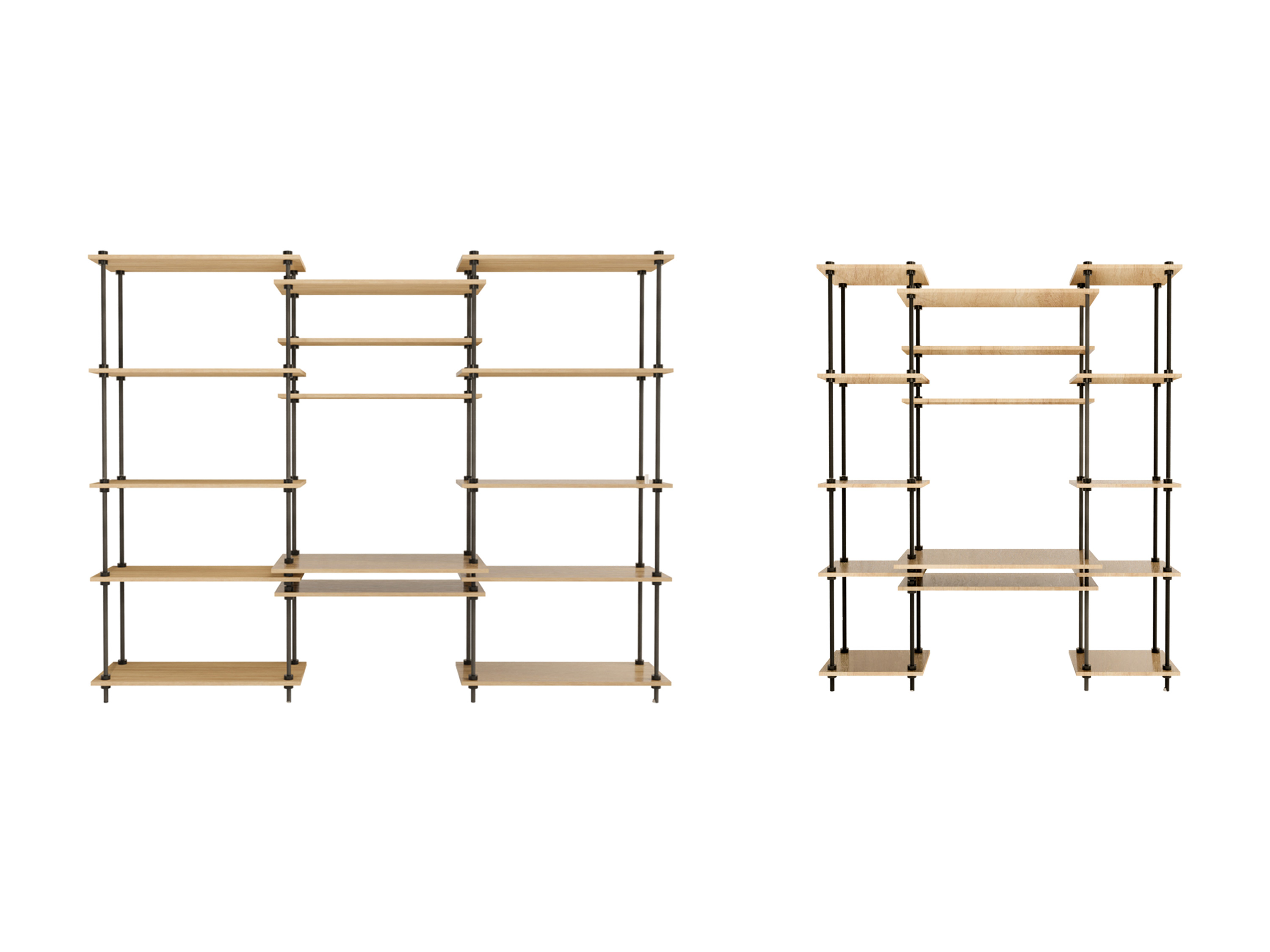 AR SHELVING Biurko z regałem DECO