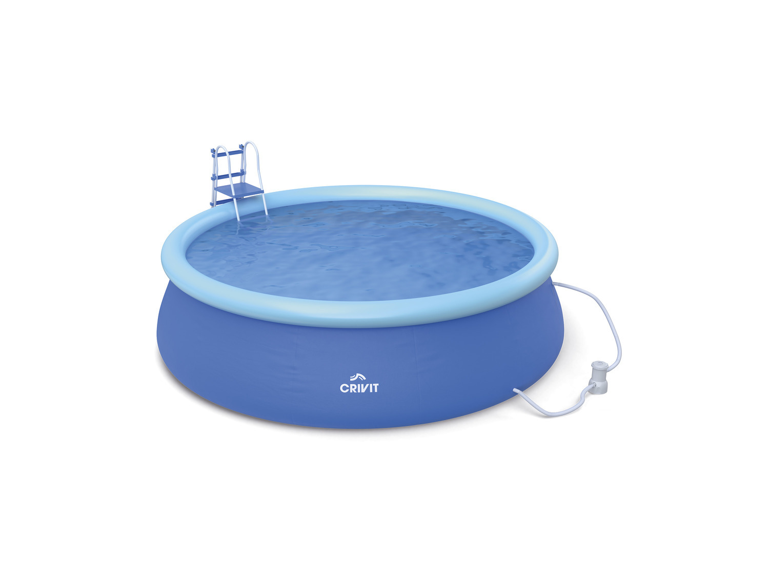 CRIVIT Basen Easy Set Quick-up-Pool, Ø 457 x 122 cm
