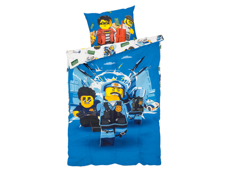 Pełny ekran: Pościel bawełniana dziecięca z kolekcji Lego, 140 x 200 cm - zdjęcie 4