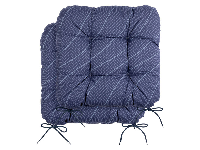 Pełny ekran: LIVARNO home Poduszki na krzesło, 40 x 40 cm, 2 sztuki - zdjęcie 6