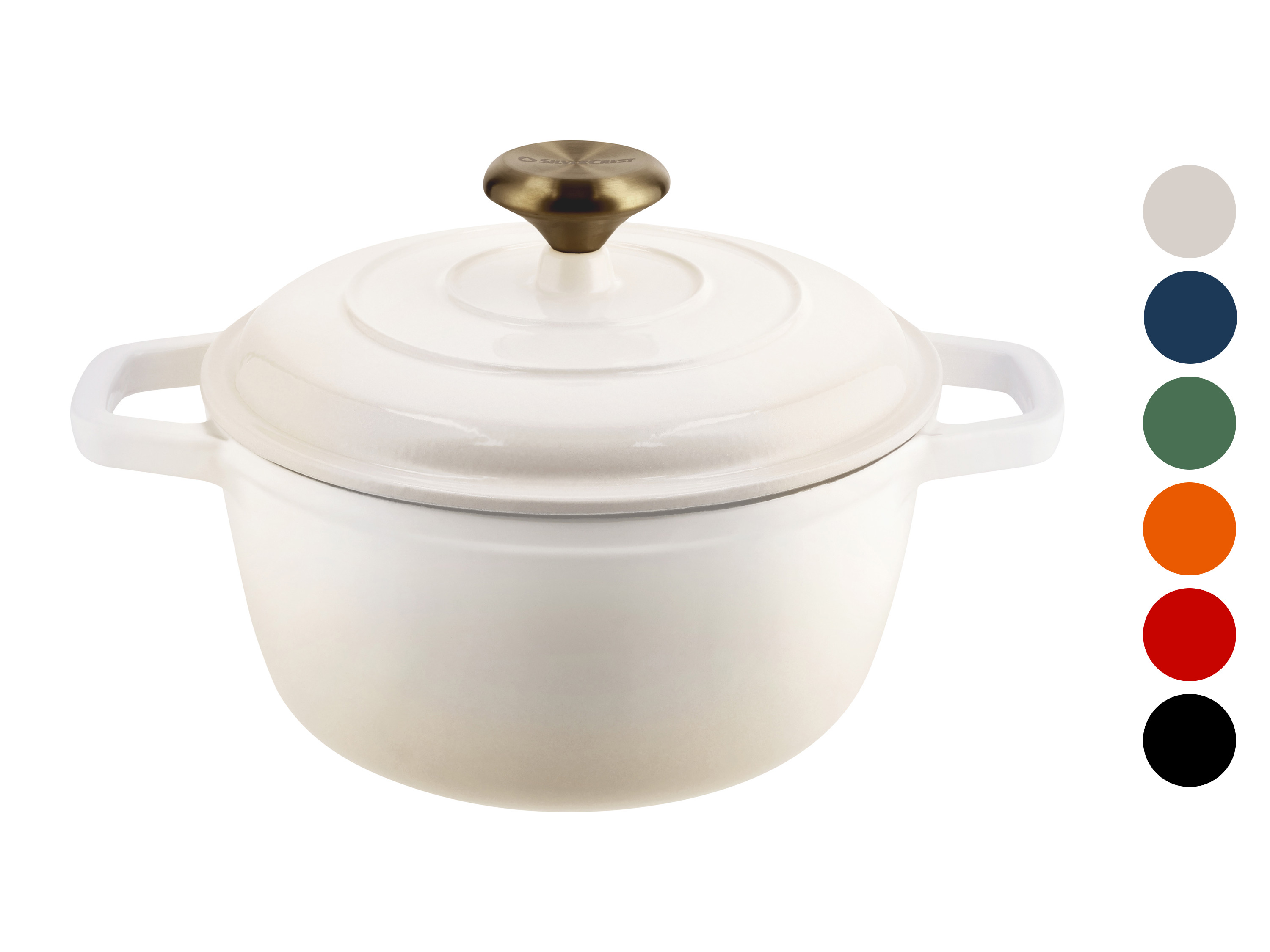 SILVERCREST® Garnek żeliwny, Ø 21 cm