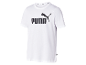 Biała koszulka Puma z logo marki.