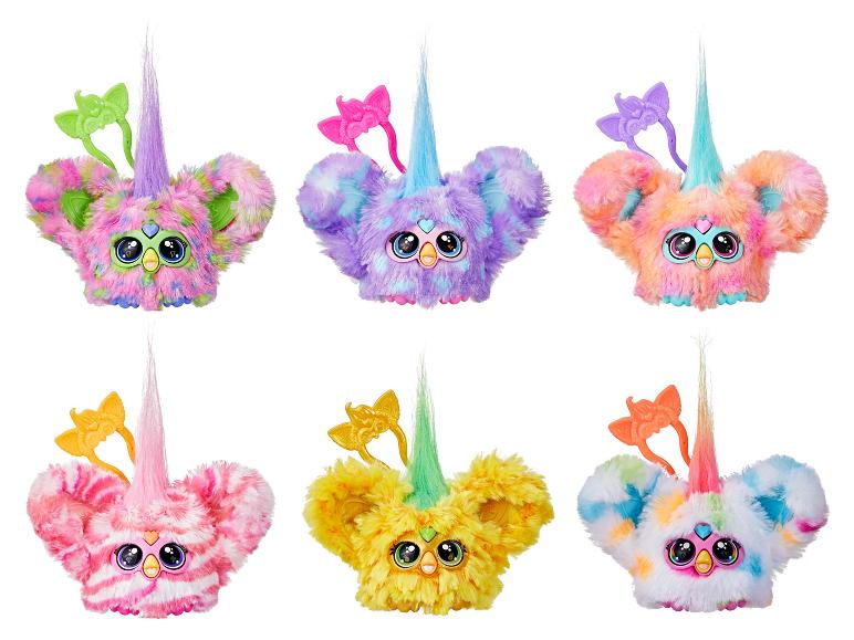 Sześć kolorowych i stylowych lalek Pomsies.
