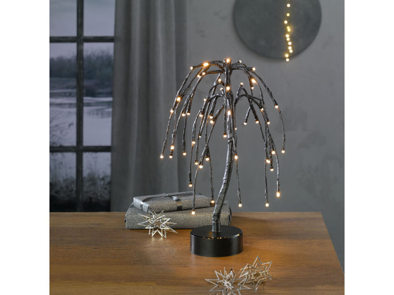 Pełny ekran: LIVARNO home Dekoracja świąteczna drzewko LED, 30 cm - zdjęcie 2