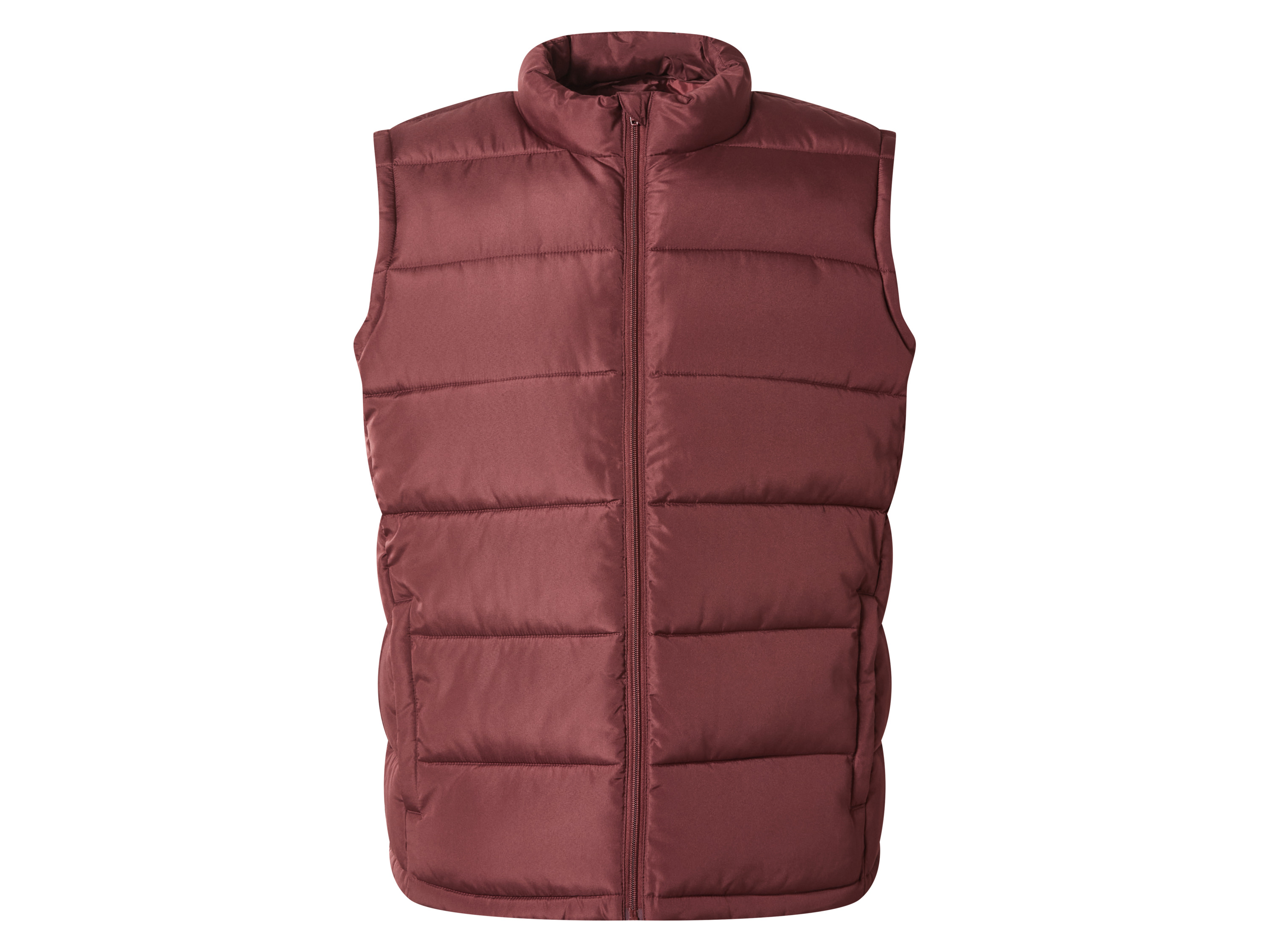 ESMARA MEN Kamizelka pikowana męska (Czerwony, 4XL (68/70))