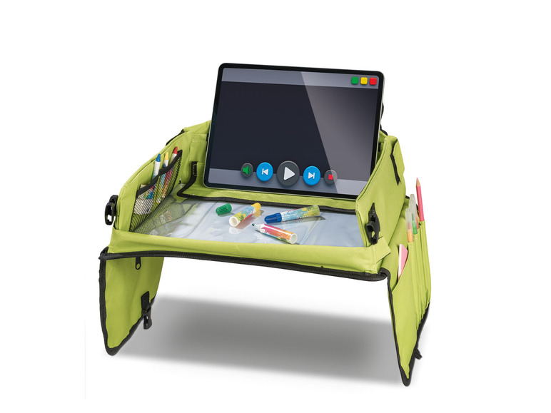 Pełny ekran: ULTIMATE SPEED Stolik podróżny dla dzieci, składany, z uchwytem na tablet - zdjęcie 18
