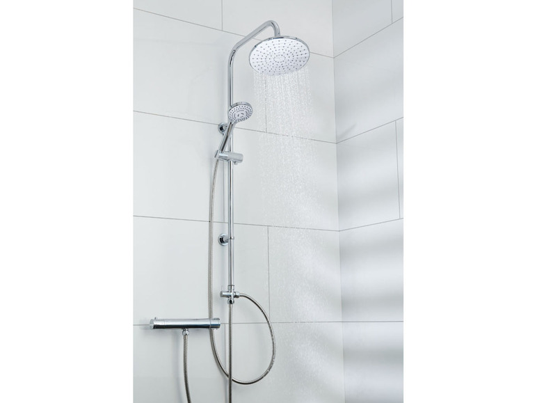 Pełny ekran: LIVARNO home Zestaw prysznicowy z deszczownicą - zdjęcie 2