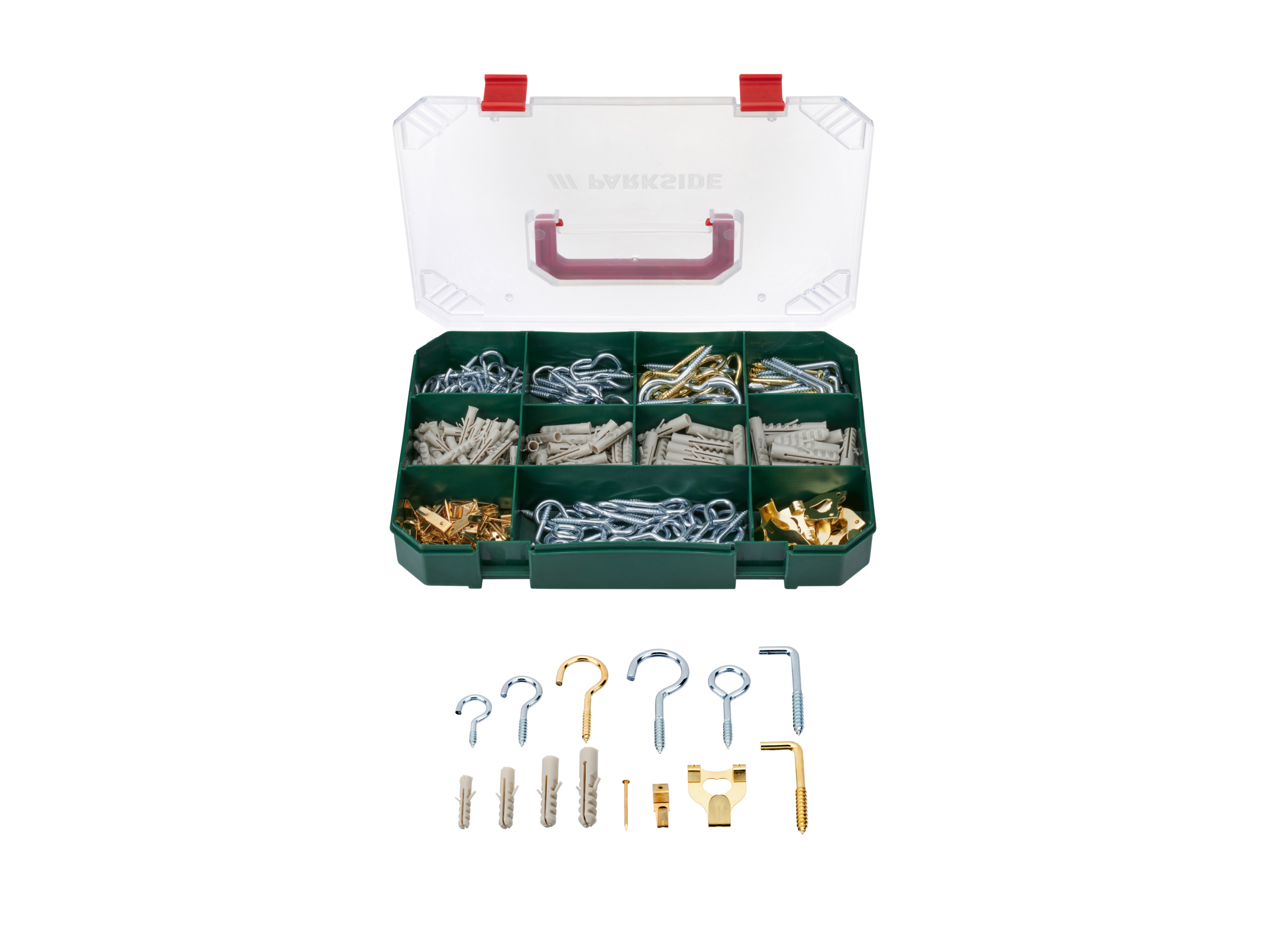PARKSIDE® Zestaw haczyków lub kołków (Zestaw haczyków i kołków)