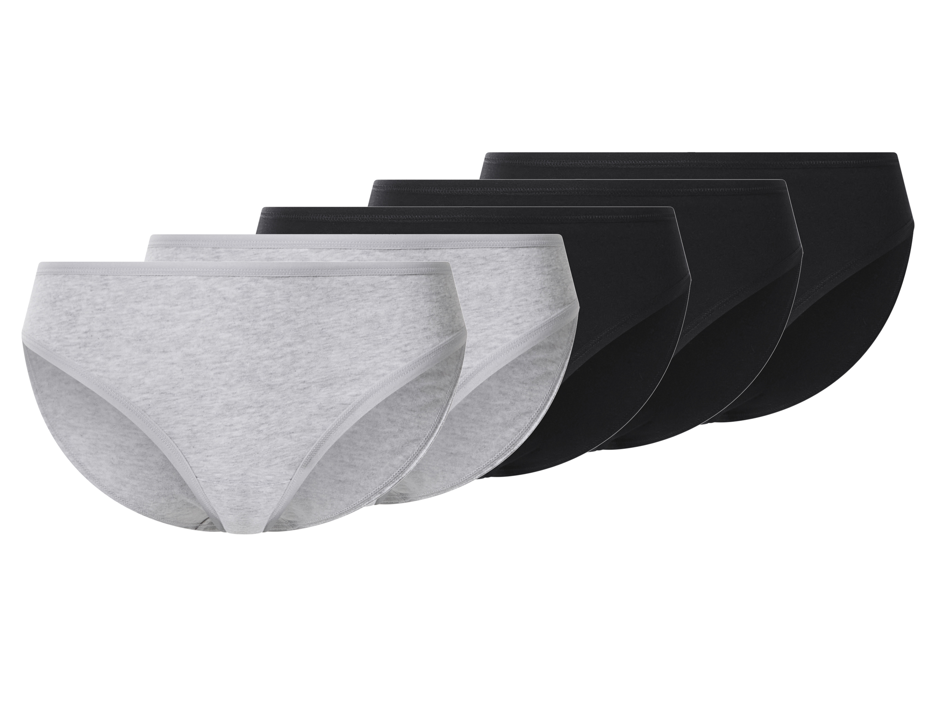 esmara® Majtki figi damskie z bawełną, 5 par 