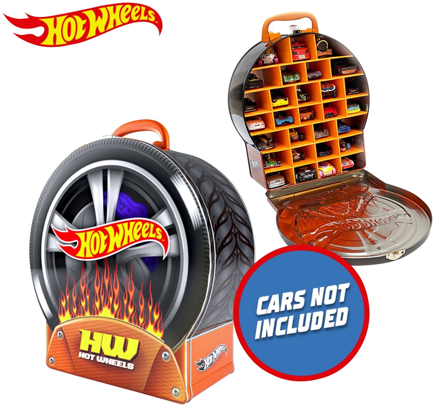 Hot Wheels HWCC18 Walizka metalowa koło z rączką