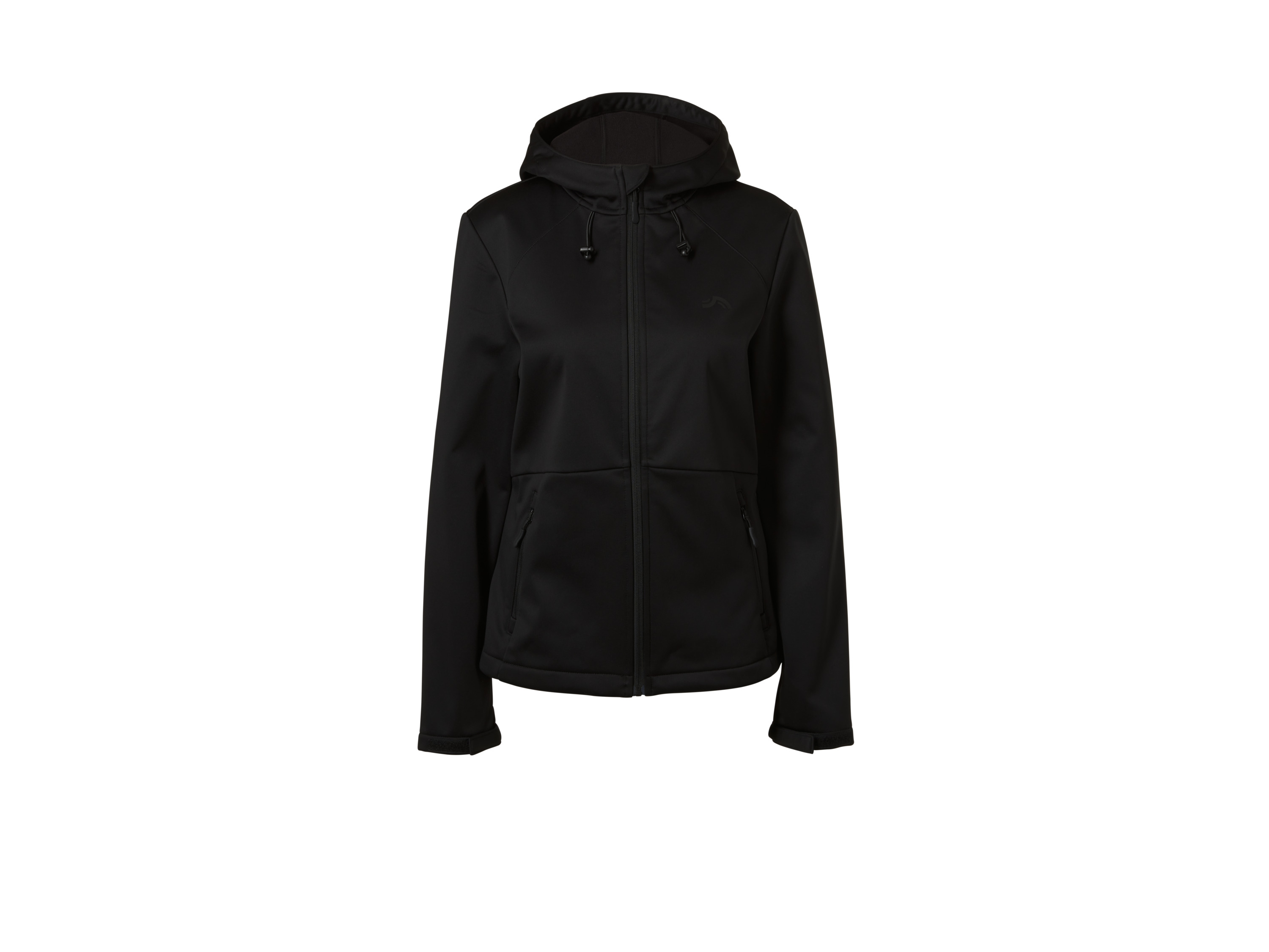 CRIVIT Kurtka softshell z kapturem damska (Czarny, M(40/42))