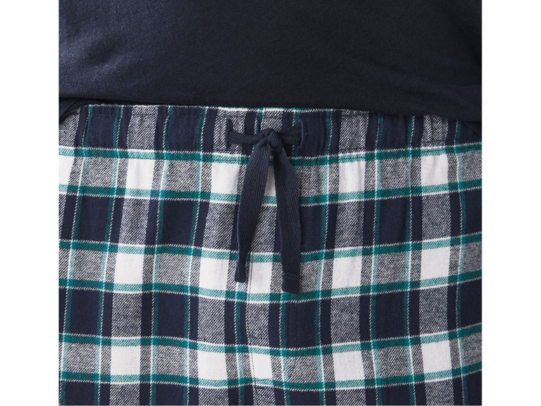 Pełny ekran: LIVERGY® Piżama męska z flaneli (bluzka + spodnie) - zdjęcie 9