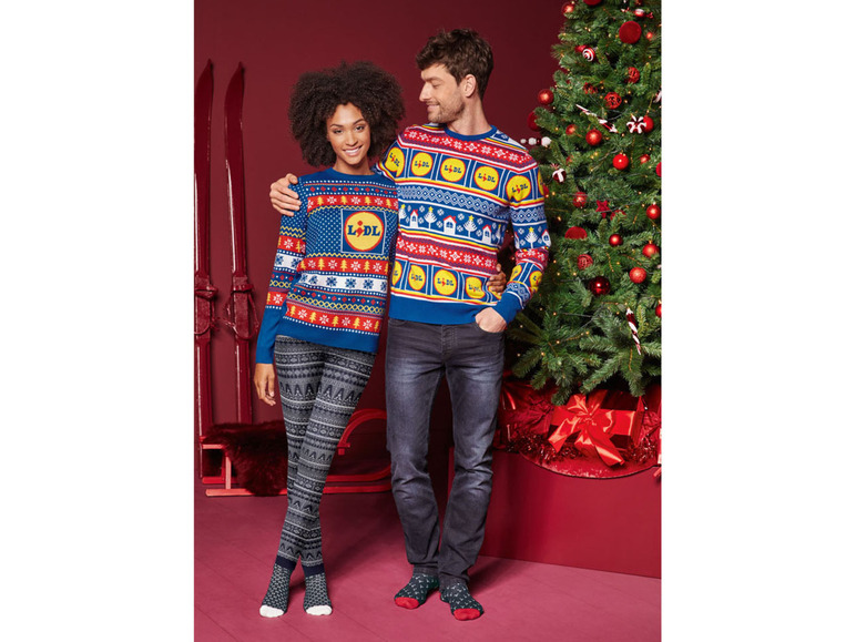 Pełny ekran: LIVERGY® Sweter świąteczny męski z kolekcji LIDL - zdjęcie 3