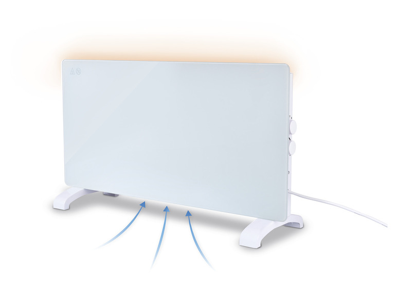 Pełny ekran: SILVERCREST® Grzejnik konwektorowy ze szklanym panelem SGH 2000 B2, 2000 W - zdjęcie 9