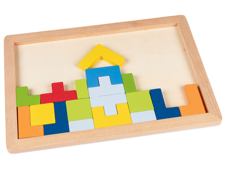 Pełny ekran: Playtive Puzzle drewniane lub Tablica geometryczna - zdjęcie 7