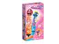 Zestaw do samodzielnego tworzenia zakreślaczy z motywami potworów, brokatem i cekinami, z napisami „Pink Haze” i „2 highlighters your way”.