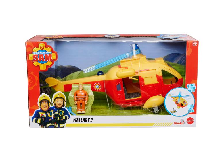 Simba Toys Strażak Sam helikopter Wallaby 2 – zabawka.