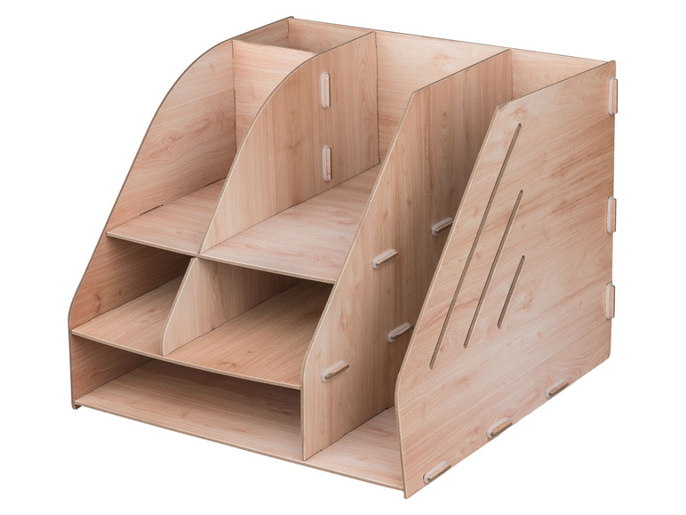 Pełny ekran: crelando® Organizer biurkowy, imitacja drewna - zdjęcie 18