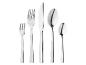 Zestaw sztućców SILVERCREST z dwoma widelcami, nożem i dwiema łyżkami.
