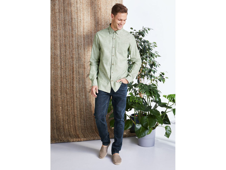 Pełny ekran: LIVERGY Jeansy męskie z bawełną organiczną, straight fit - zdjęcie 5