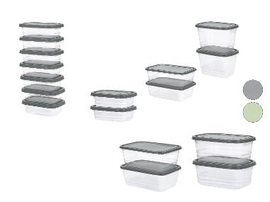 SILVERCREST® Zestaw 17 pojemników do przechowywania żywności