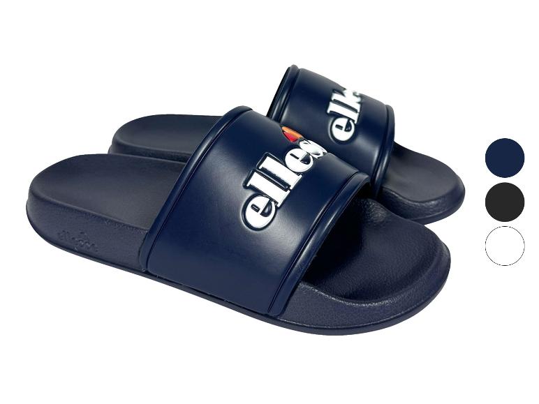 Damskie granatowe klapki ELLESSE z logo.