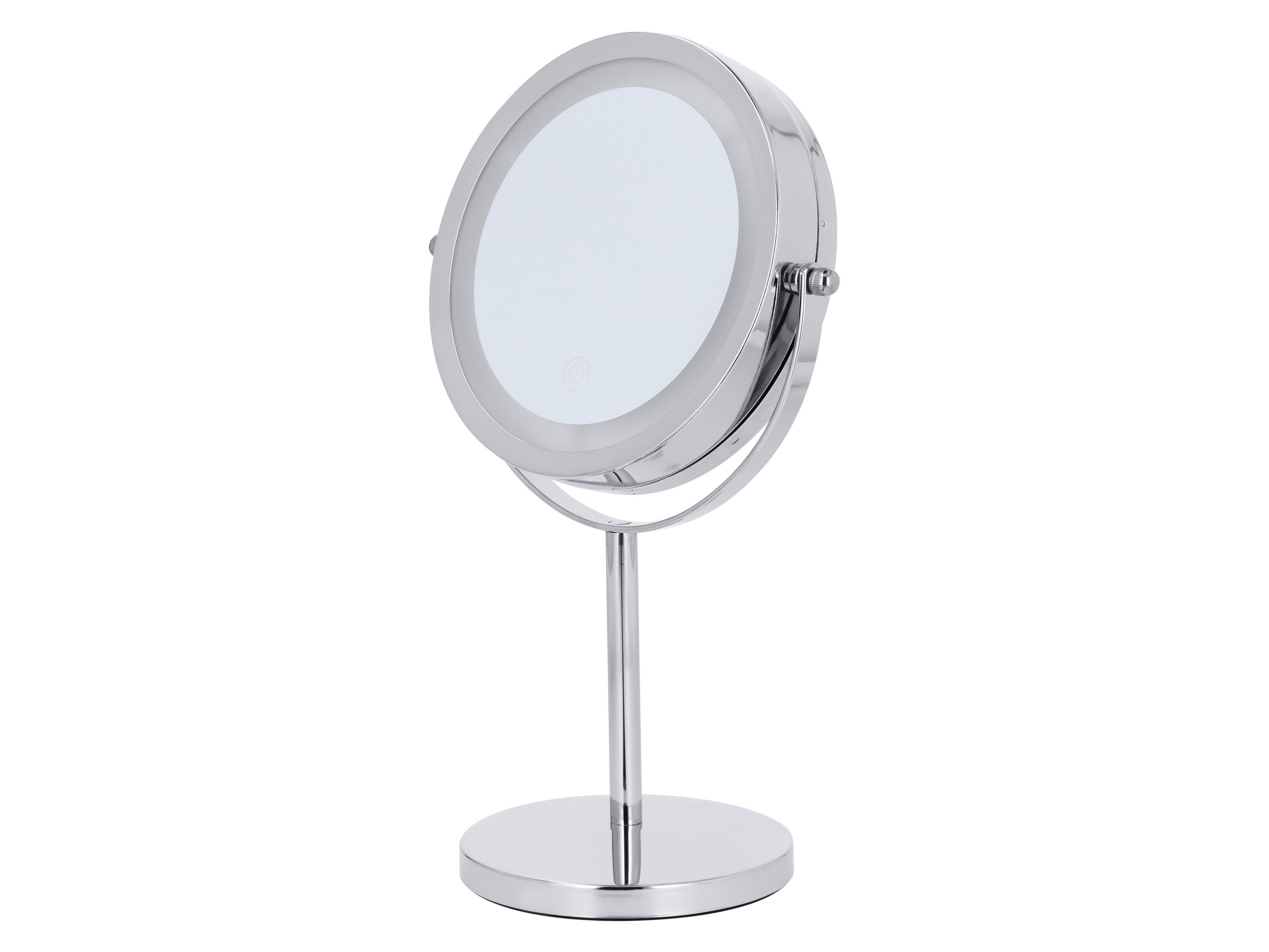 CIEN Lusterko do makijażu podświetlane, ⌀ 13 cm (Srebrny)