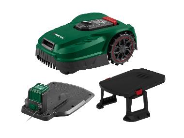 PARKSIDE® Zestaw Akumulatorowy robot koszący smart, 20 V z akumulatorem, stacją ładującą i garażem
