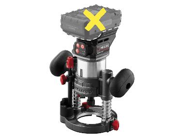 PARKSIDE PERFORMANCE® Akumulatorowa frezarka wielofunkcyjna 20 V, PMFAP 20-Li B2 (bez akumulatora i bez ładowarki)