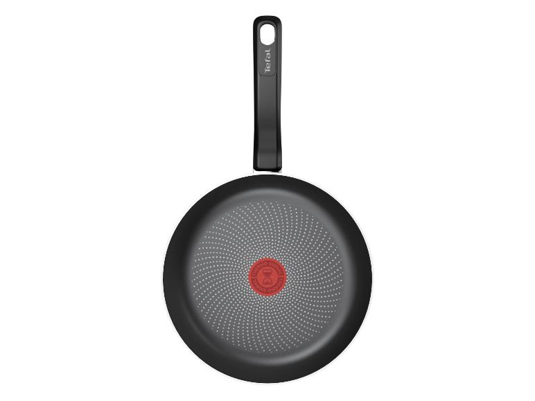 Patelnia Tefal z czarną rączką i czerwonym wskaźnikiem Thermo-Signal
