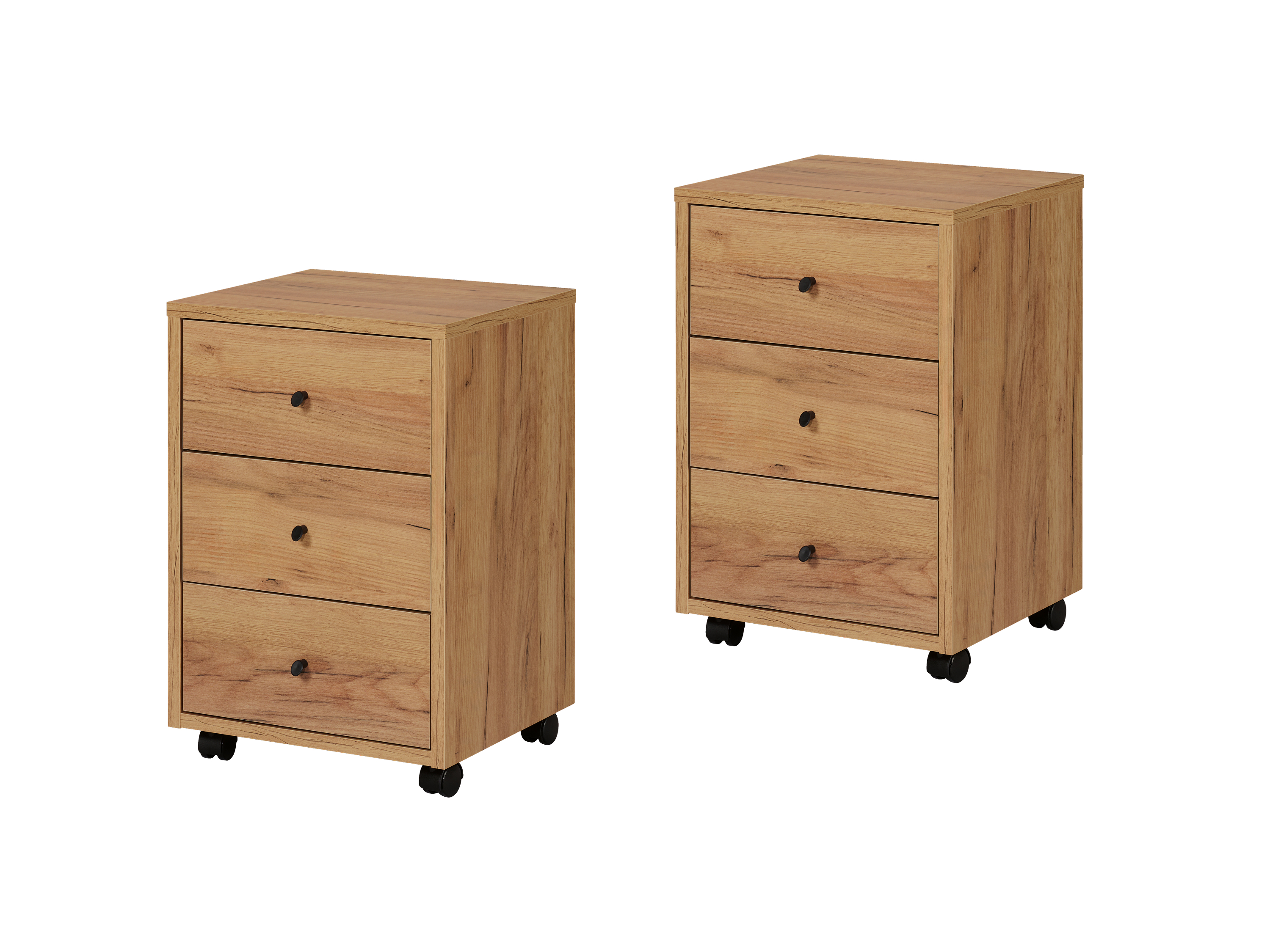 LIVARNO® Zestaw 2 szafek na kółkach VERONA