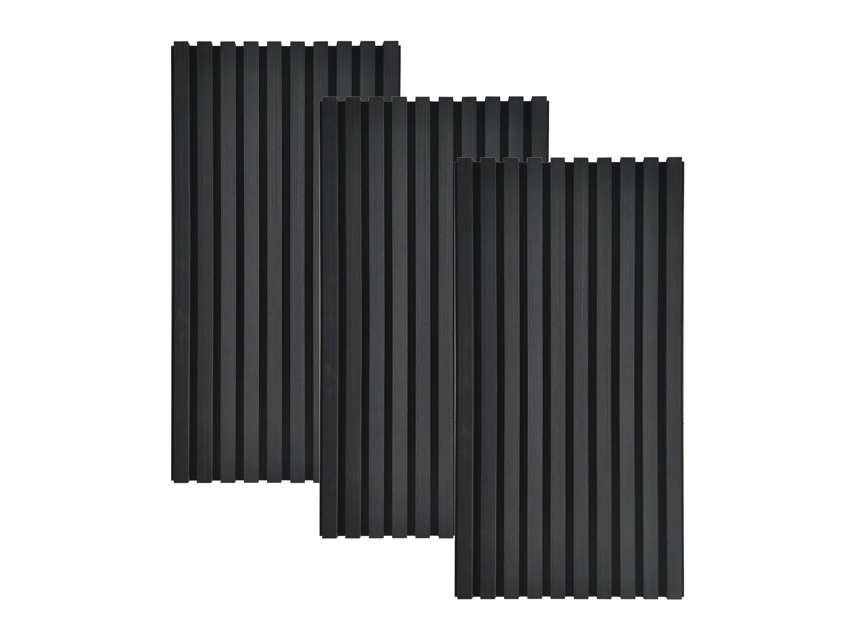 HOME DELUXE Panel akustyczny SONIC (3 x 80 x 40 cm, Czarny dąb)