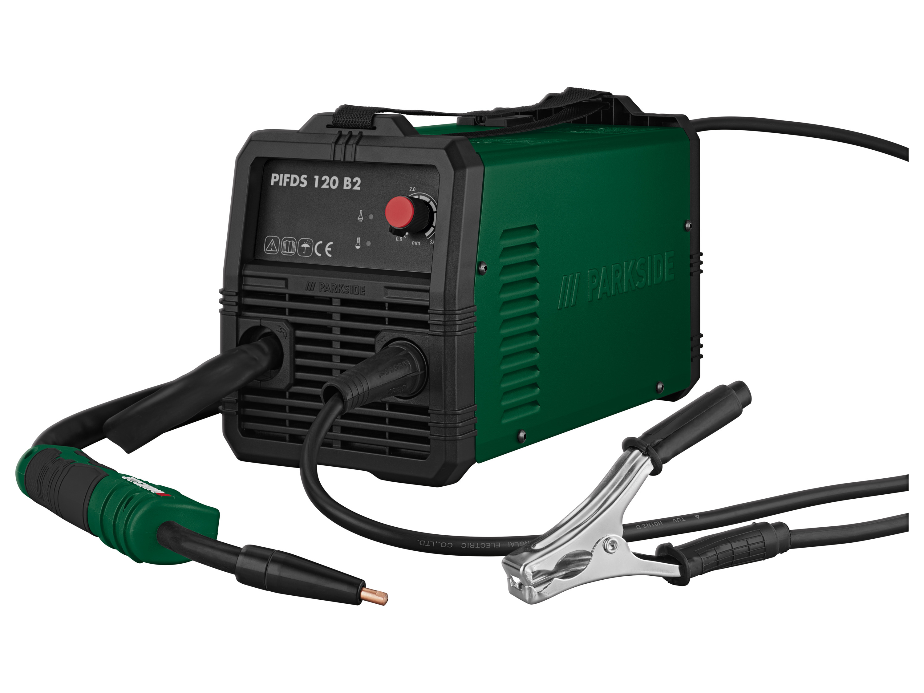 PARKSIDE® Inwerterowa spawarka na drut samoosłonowy, 120 A