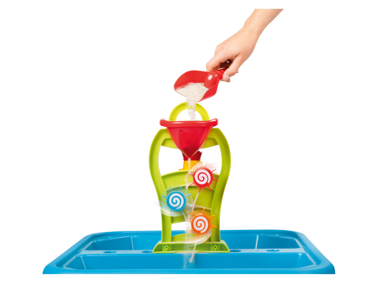 Pełny ekran: Playtive Stolik do zabawy wodą i piaskiem, 8 elementów - zdjęcie 3