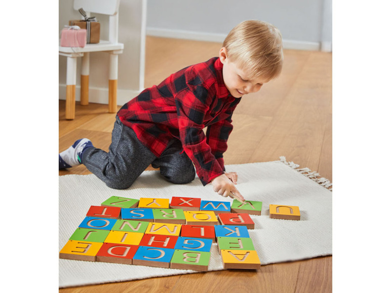 Pełny ekran: Playtive Tablica do pisania i nauki Montessori, z drewna - zdjęcie 8