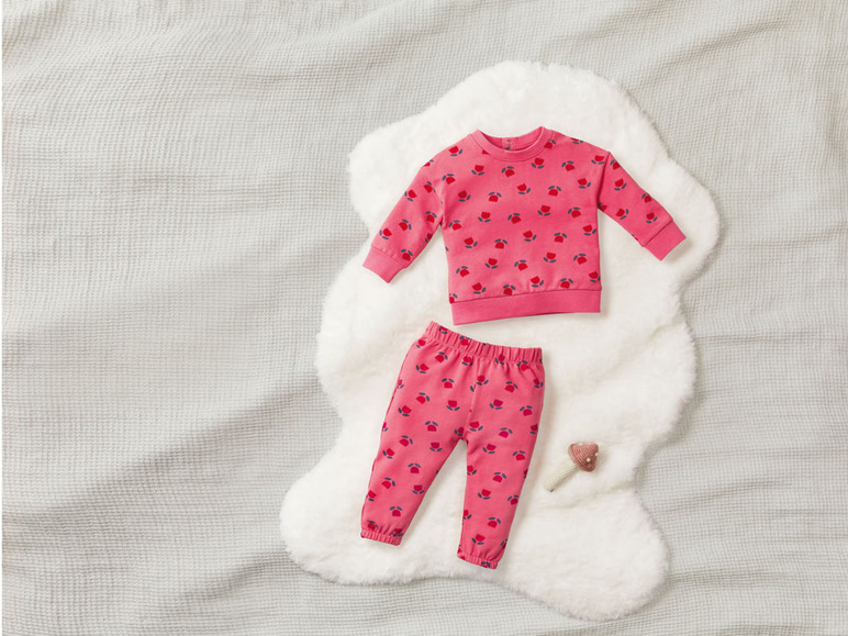 Pełny ekran: lupilu Dres niemowlęcy z bawełną organiczną (bluza + spodnie) - zdjęcie 13