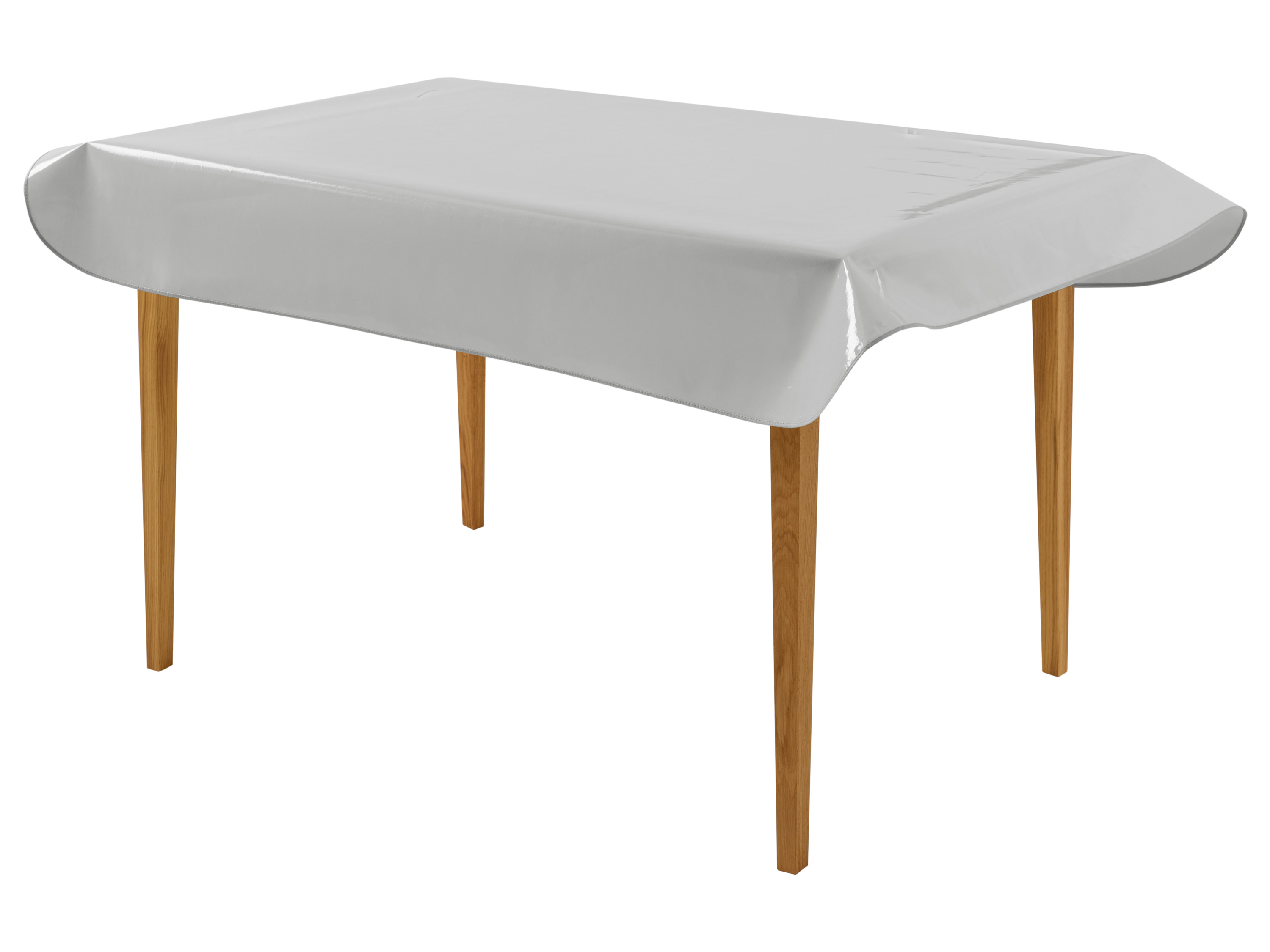 LIVARNO® Obrus zmywalny na stół (110x140cm, prostokątny, Szary)